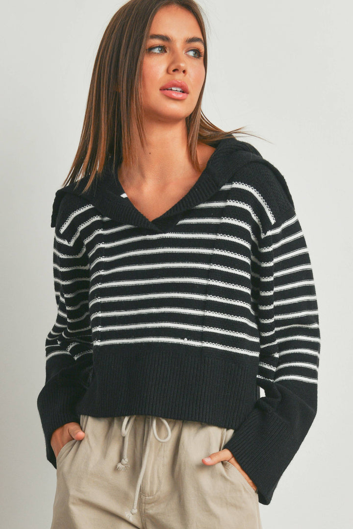 The Birchwood Striped Sweater