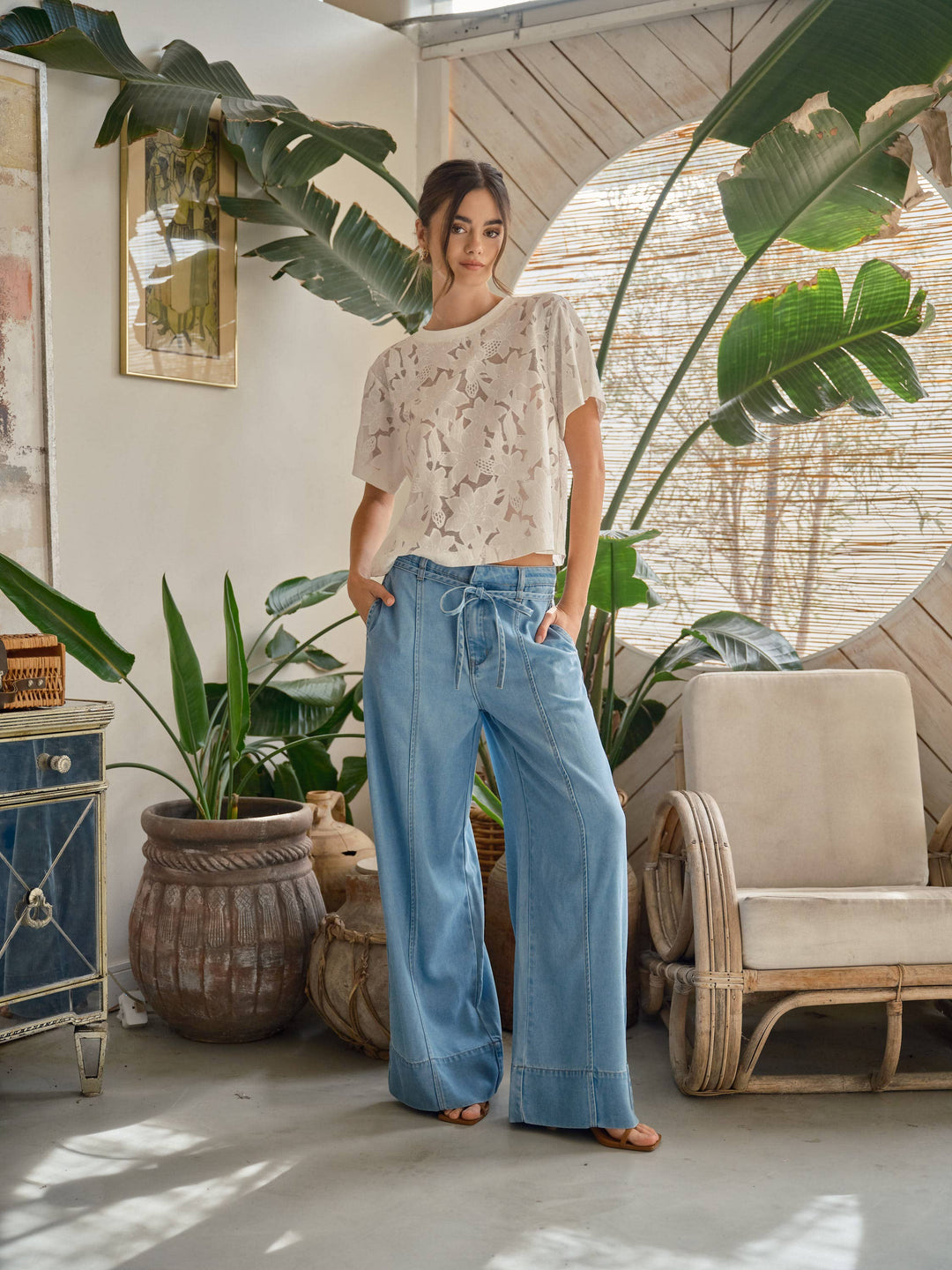 Floral Lace Blouse
