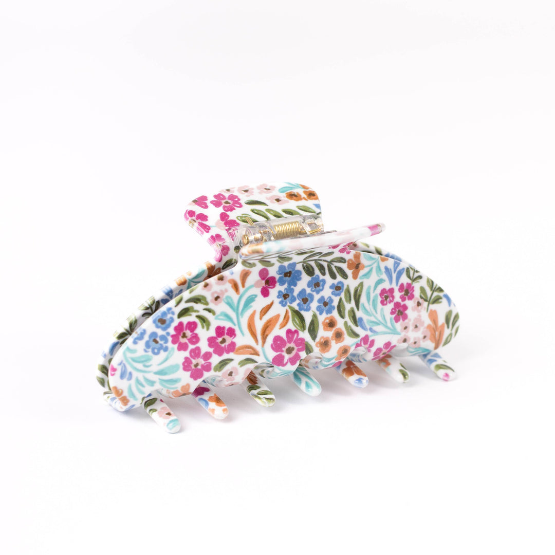 Floral Claw Clip