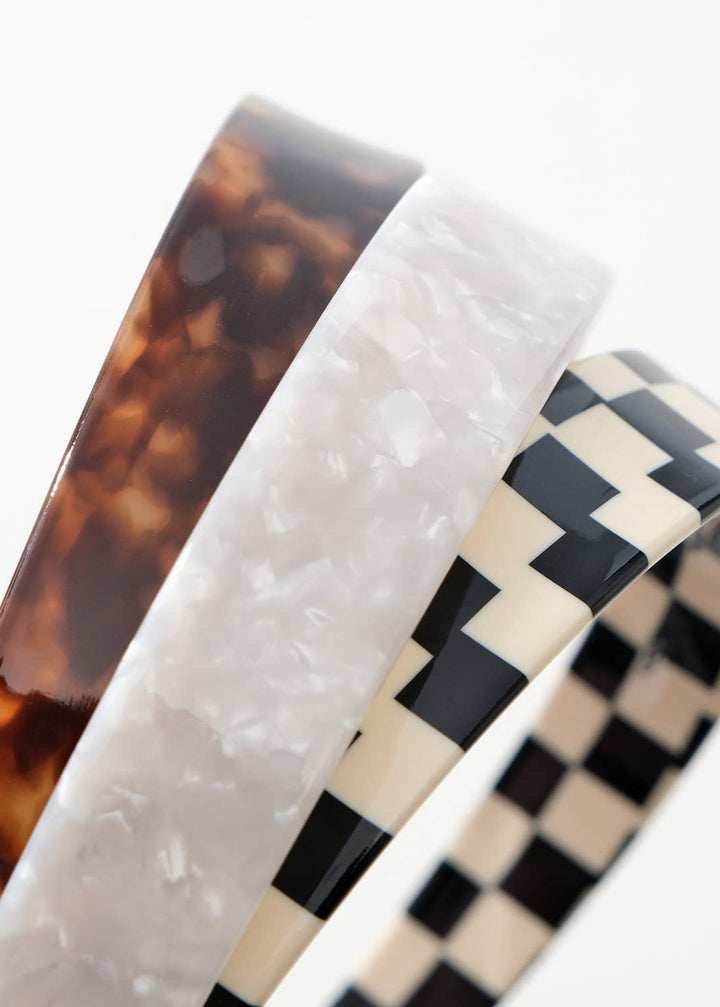 Core Acetate Skinny Headband