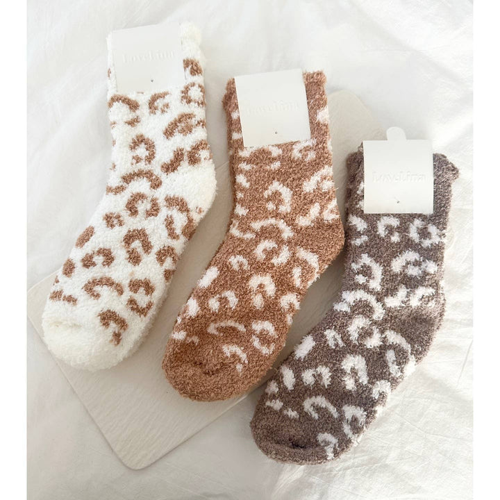 Leopard Print Socks for Women
