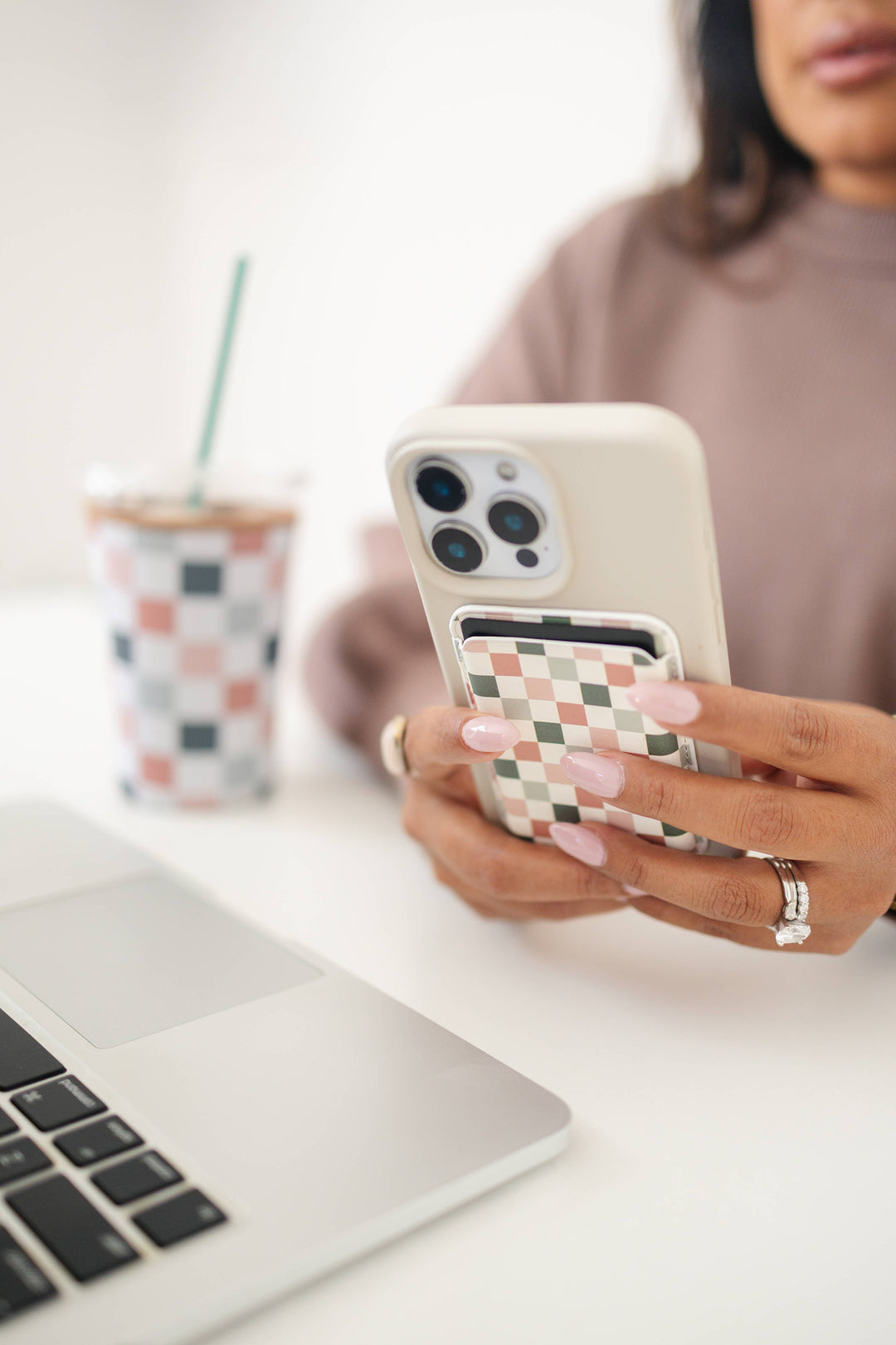 Magnet Phone Wallet, Magnetic card cash wallet