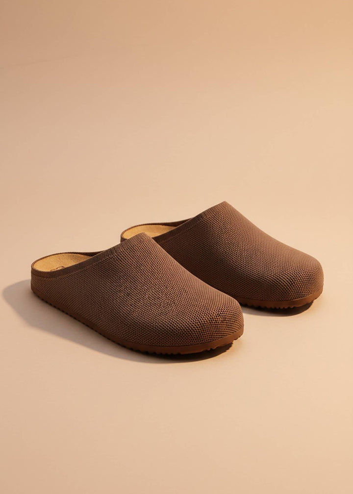 The Rowan Knit Clog in Oatmeal