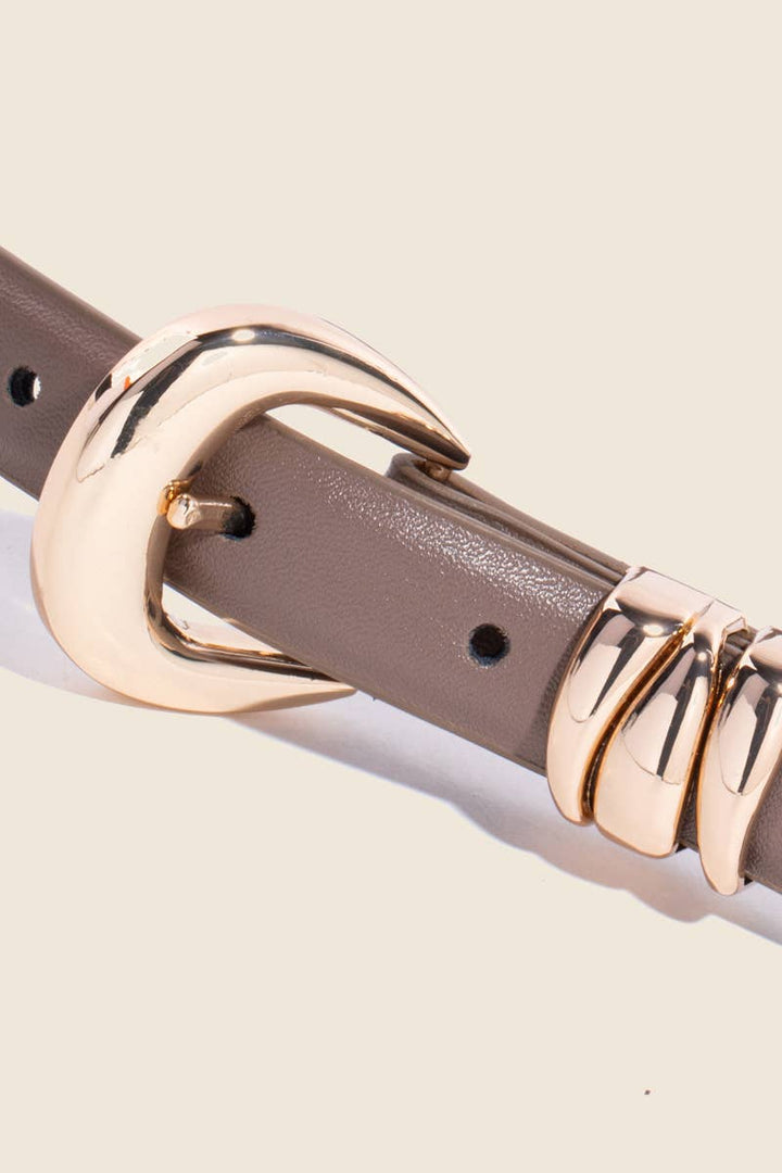 Skinny Fashionable Leather Belt