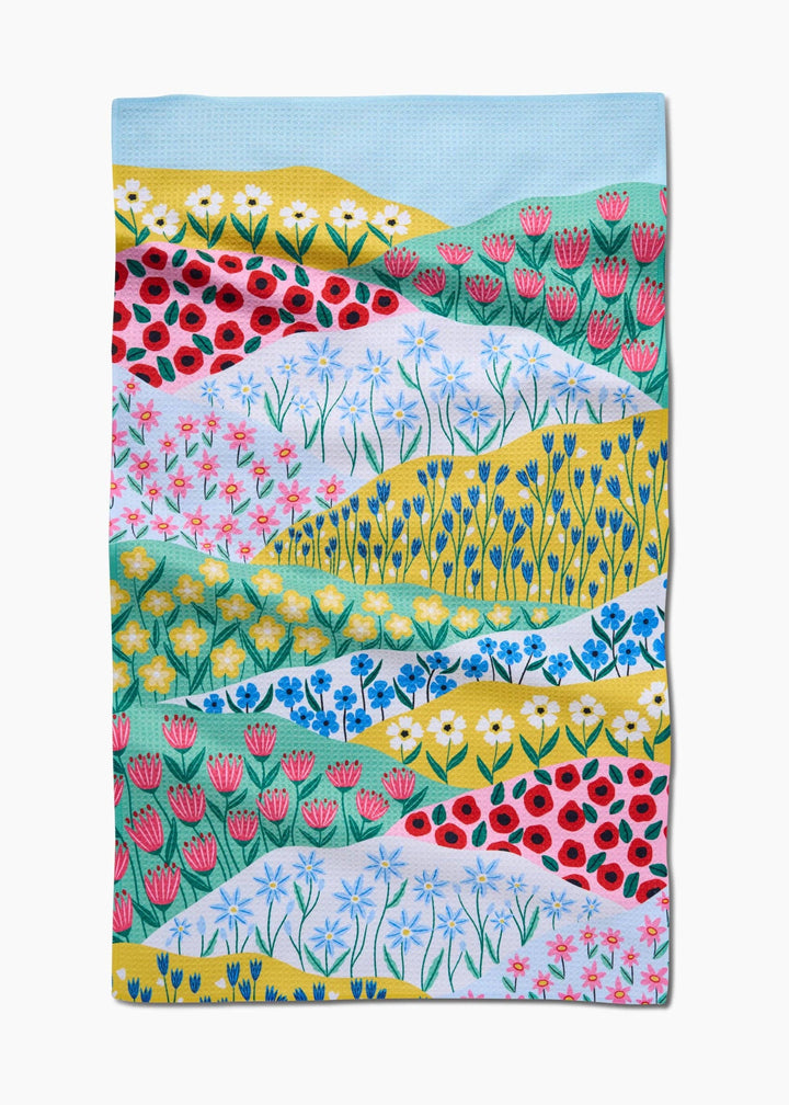 Spring Fields Tea Towel