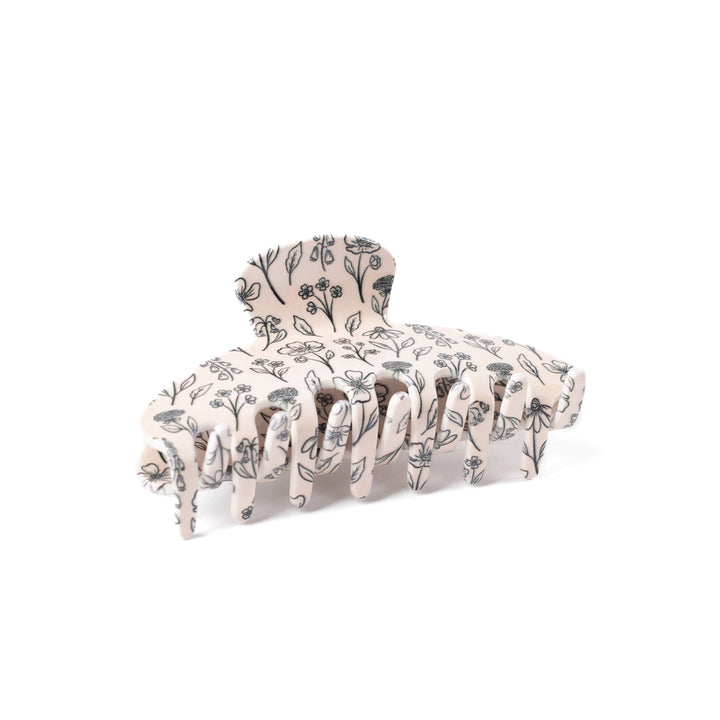Floral Claw Clip