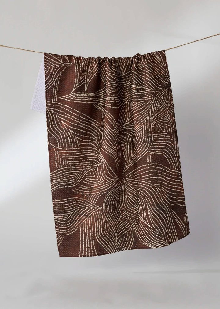Pearl Botanical Tea Towel