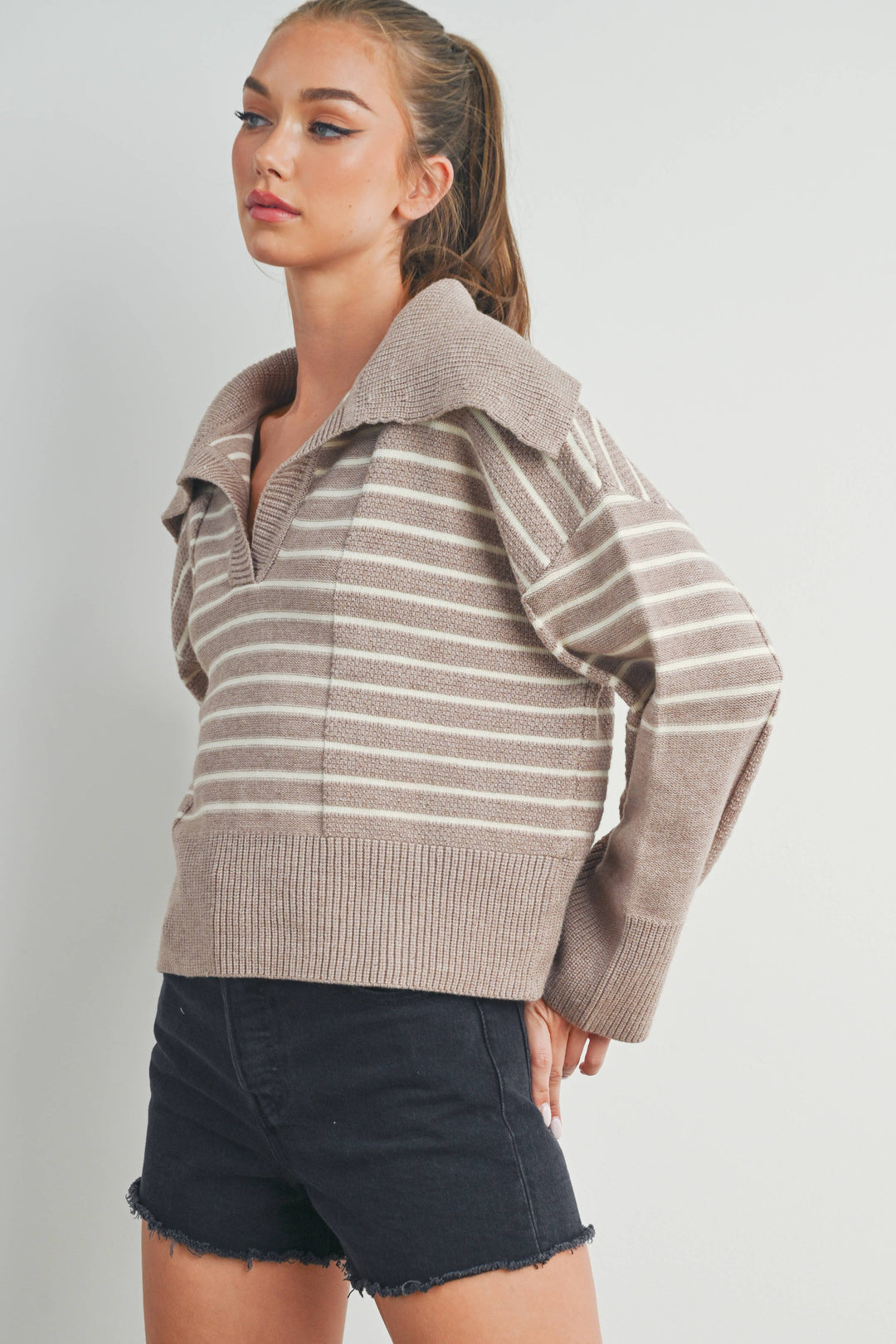 The Birchwood Striped Sweater