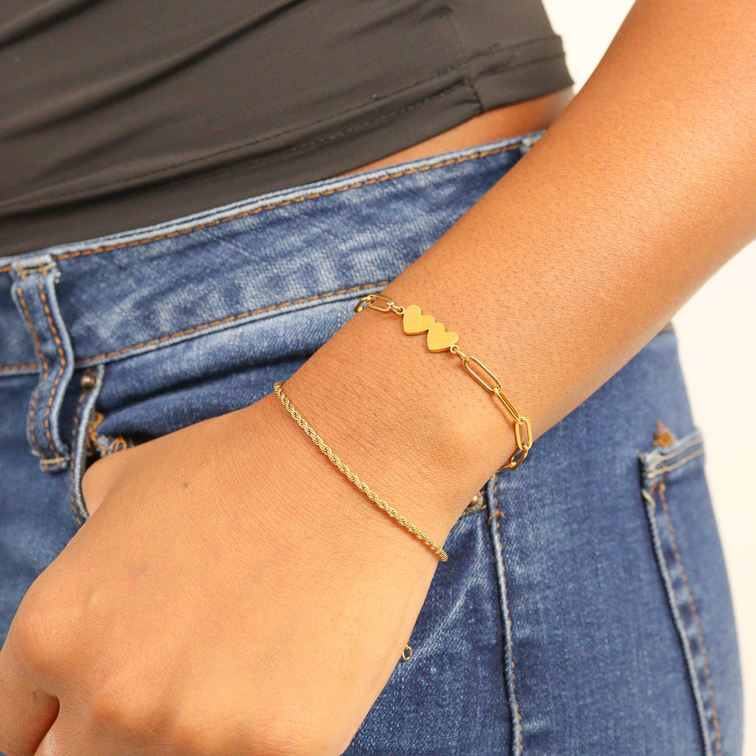 Classic Rope Chain Bracelet