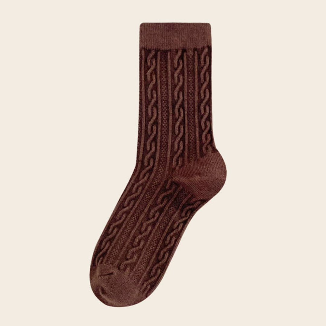 Cashmere Socks Light Coffee