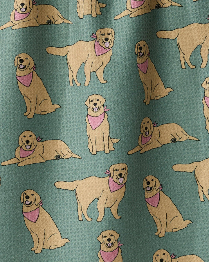 Golden Days Tea Towel