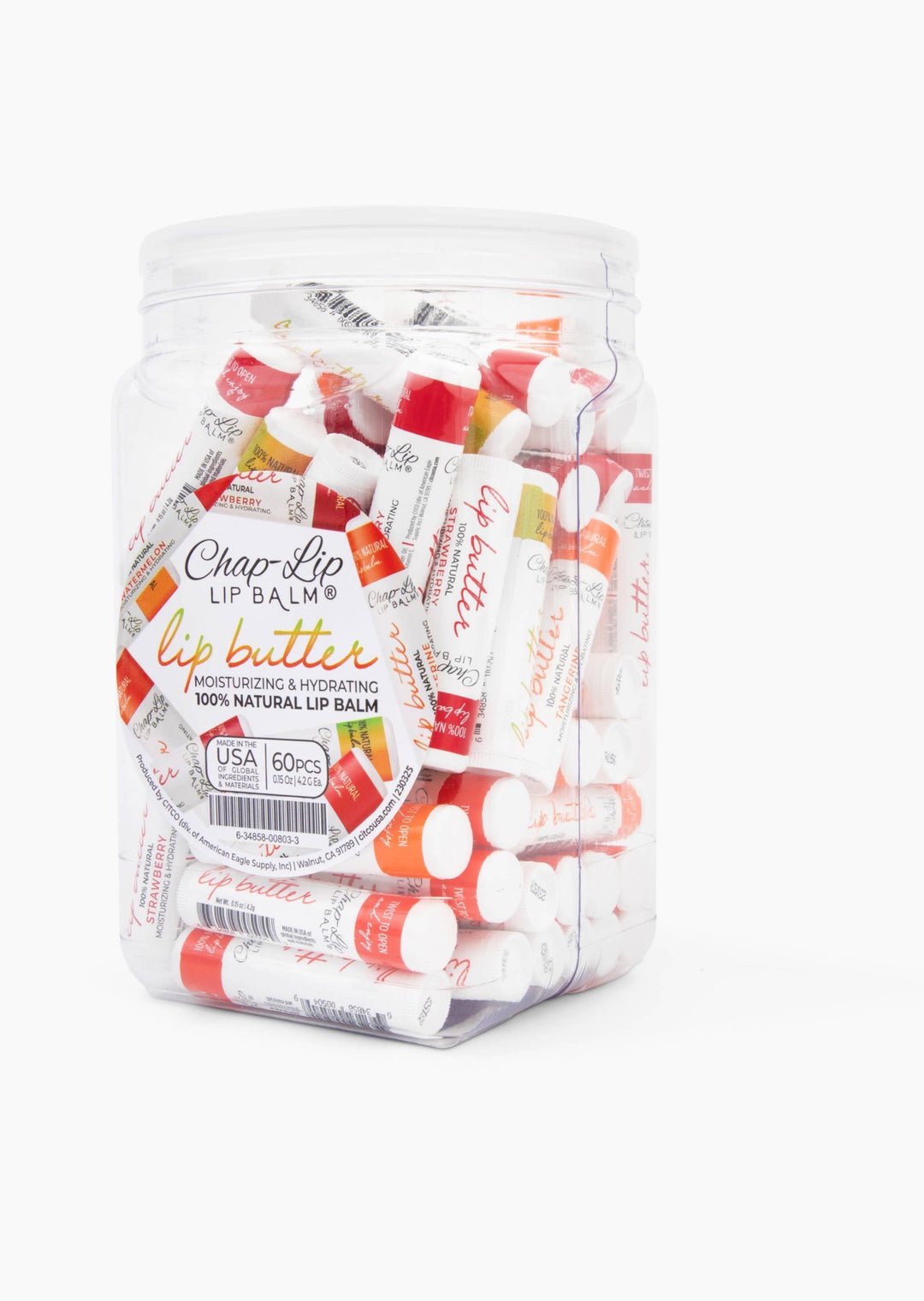 Chap-Lip Lip Butter 100% Natural Lip Balm